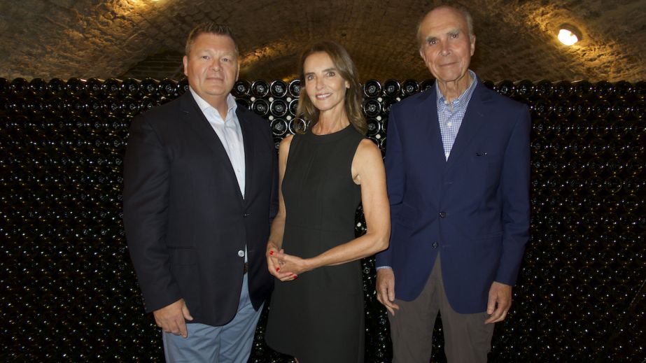 Bertrad de Villaine, Perrine Fenal and Aubert de Villaine