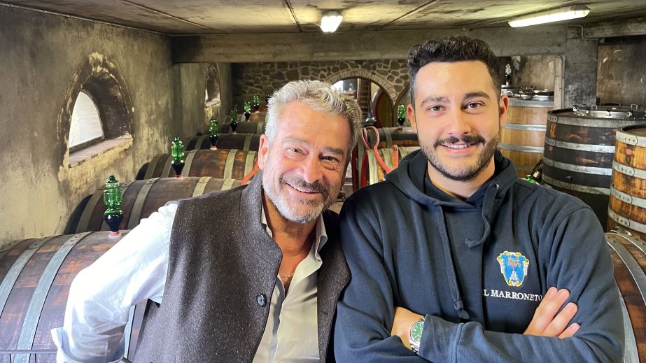 Alessandro and Jacopo Mori of Il Marroneto