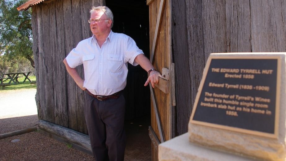 Bruce Tyrrell at Tyrrells winery