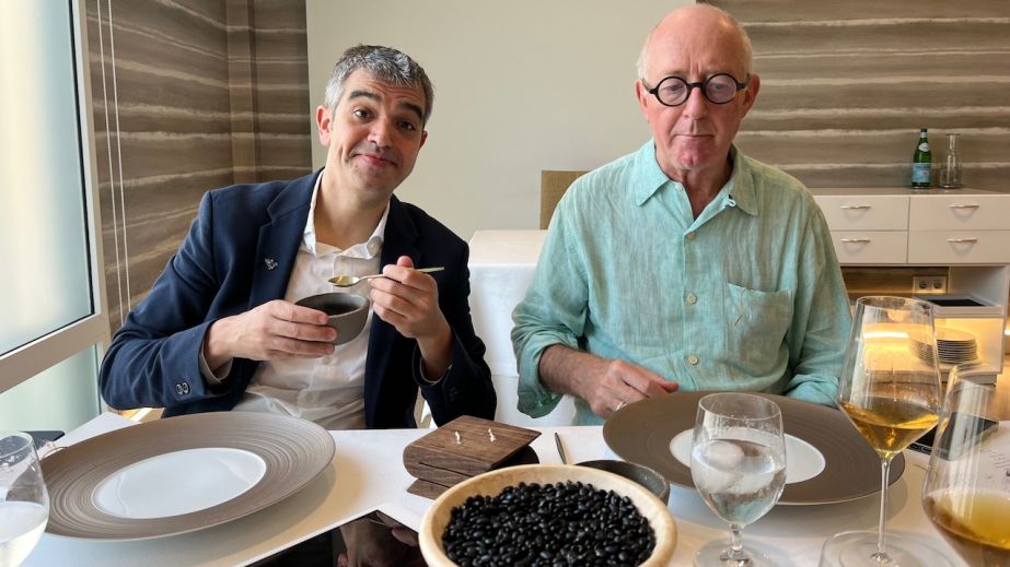 Ferran and Nick at Mantua, Jerez