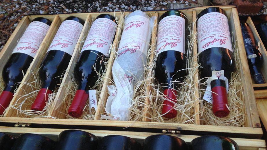 Fire Survivor 1984 Grange (3rd from left). Photo author's own