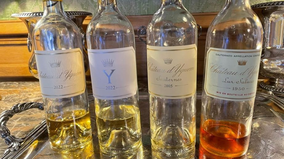 Leftovers from the 1950 Babes' lunch at Yquem