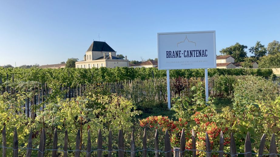 Château Brane-Cantenac and vineyards