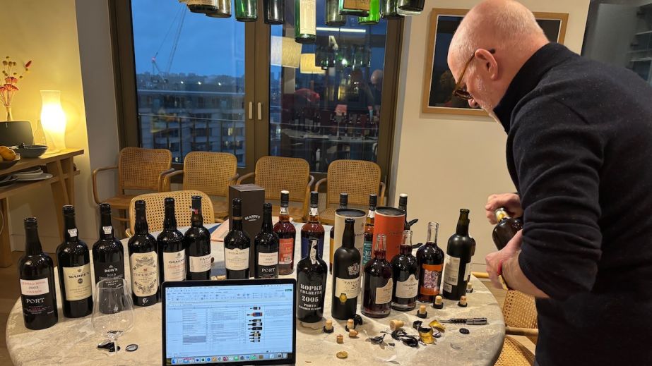 Fortified tasting chez JR