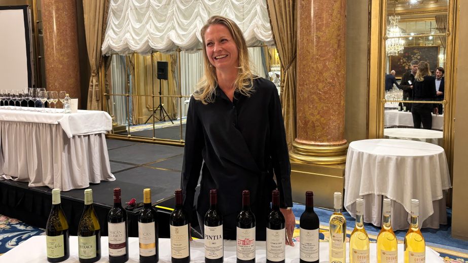 Jessica Julmym General Manager of Vega Sicilia, presenting the 2026 releases in Nov 2025 