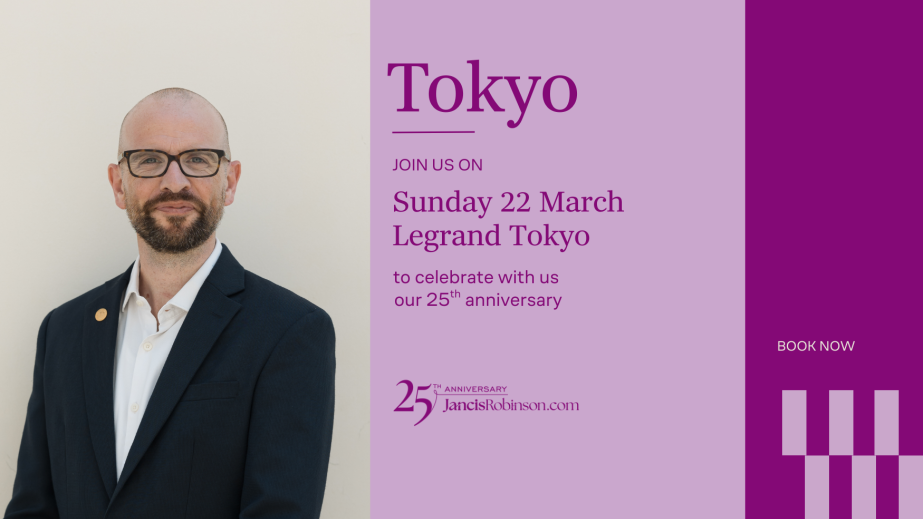 Tokyo wine tasting with Richard