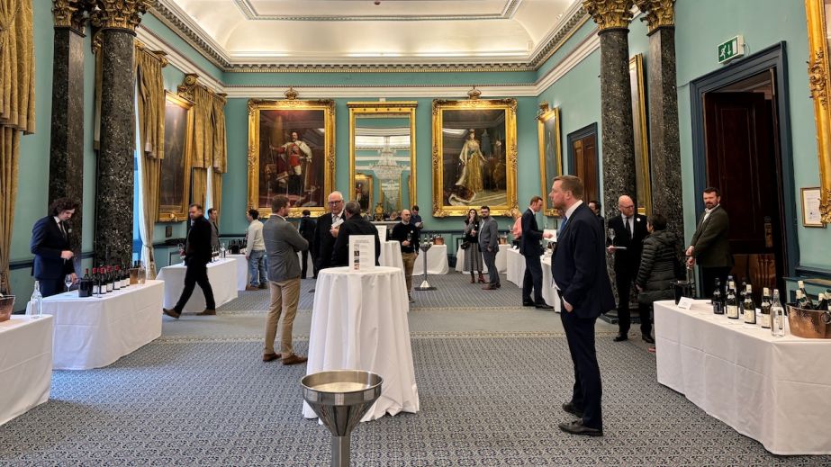 J&B Burgundy tasting at the IOD in Jan 2026