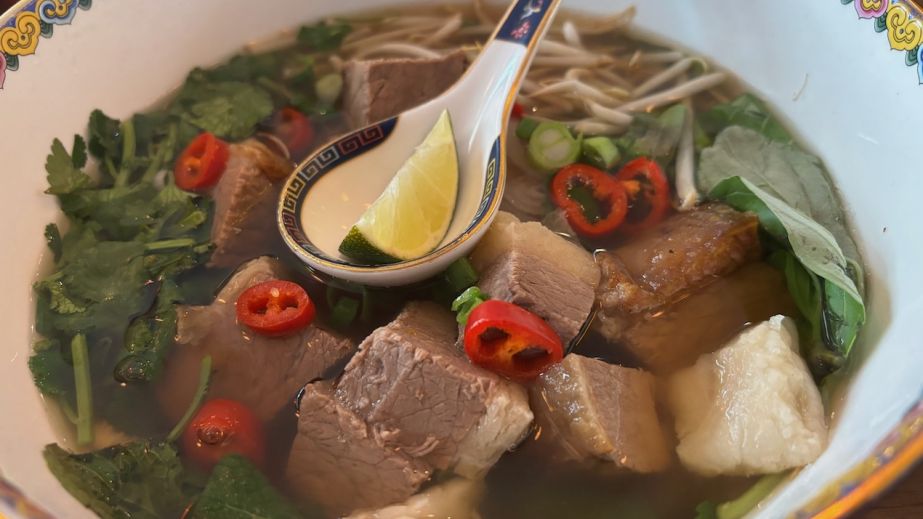 Vietnamese pho at Med