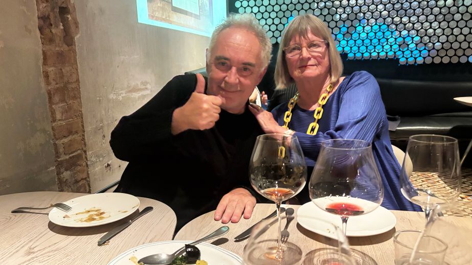 Ferran Adria and JR at al kostat