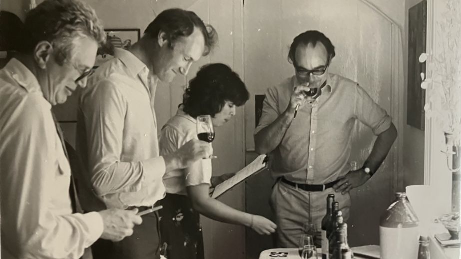 Tasters of 1976s at Bulcamp in June 1980