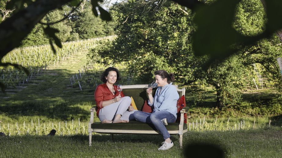 Marie and Sylvie Courselle of Ch Thieuley