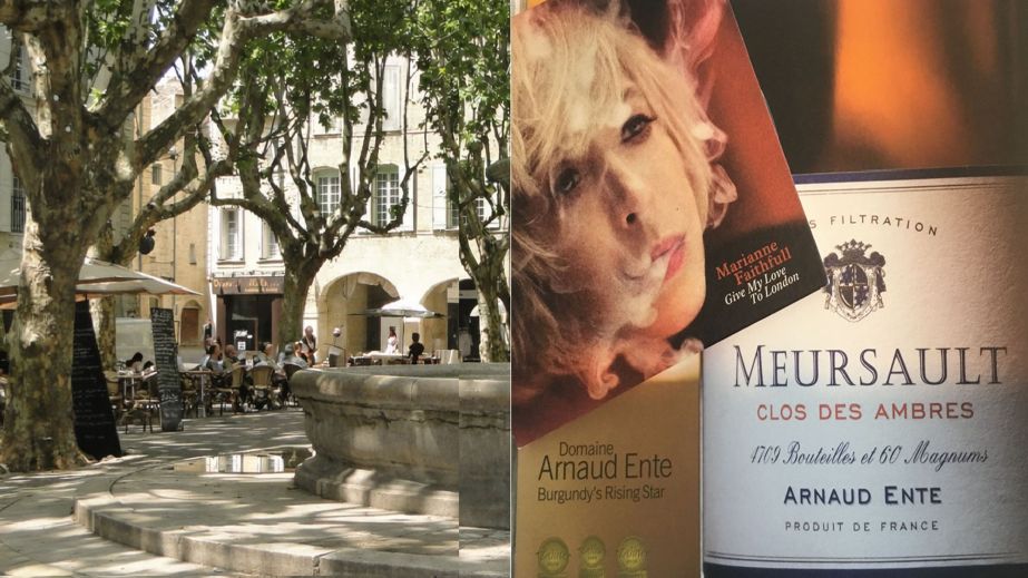 Meursault and Marianne Faithfull