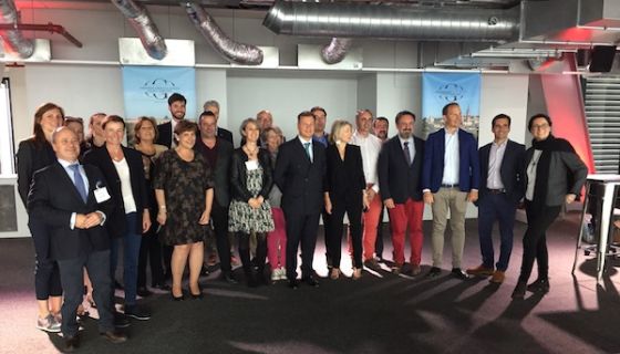 Members of the St Emilion Association of Grands Crus in London, June 2019