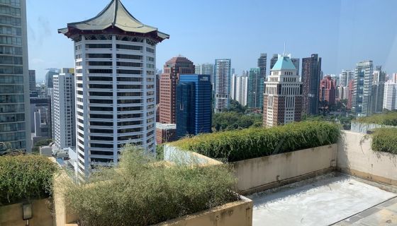 The view from 67 Pall Mall Singapore