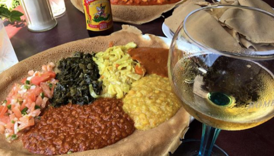 Ethiopian food in Addis Ababa