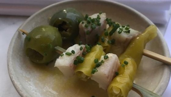 London restaurant Darbys amuse bouche