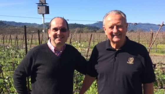 Denis Malbec (left) and Lou Kapcsandy
