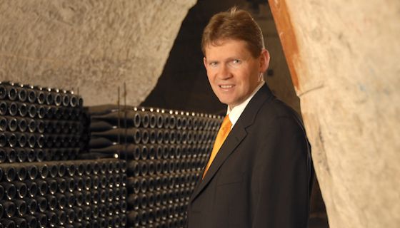 Dominique Demarville when chef de dave at Veuve Clicquot