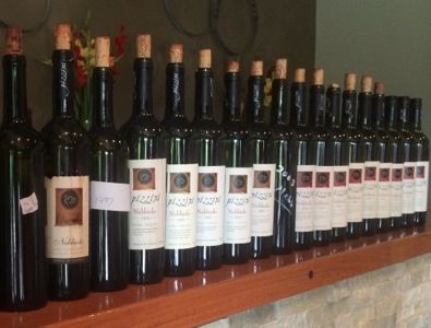 Pizzini Nebbiolo bottles