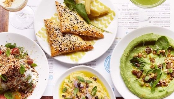 Sample dishes at Arabica restaurants in London