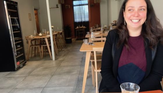 Camille Tardieu of Ceres restaurant, Newington Green, London