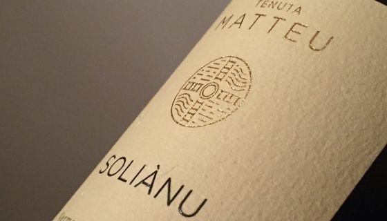 Label of Ledda's Tenuta Solianu Vermentino