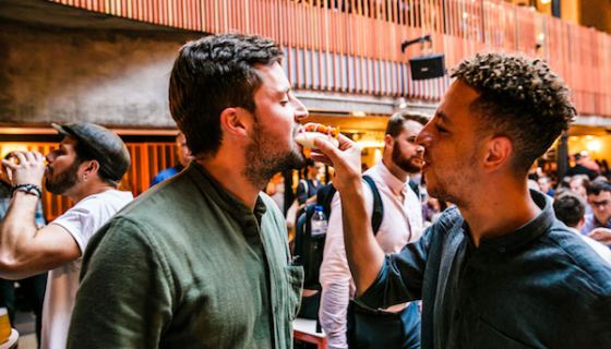 Seven Dials food market in Covent Garden, London