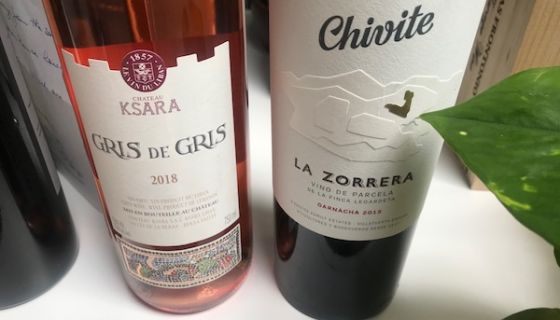 Ksara and Chivite - badly packaged bottles