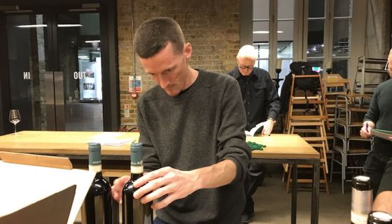 Tim and Nick prepare Valtellina Night at Caravan. King's Cross