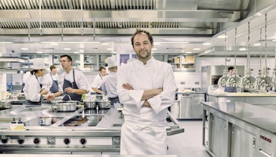 Daniel Humm of Davies & Brook restaurant in Claridge's, London