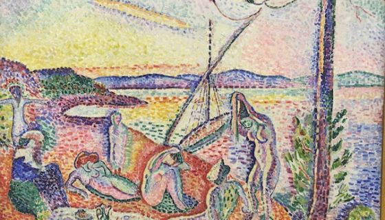 Luxe, Calme et Volupté by Henri Matisse, a photo taken by Walter Speller