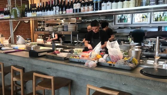 Interior of Sunda Asian restaurant in Melbourne, Australia