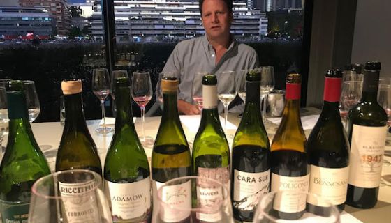 Andres Rosberg MS at Chila restaurant in Buenos Aires