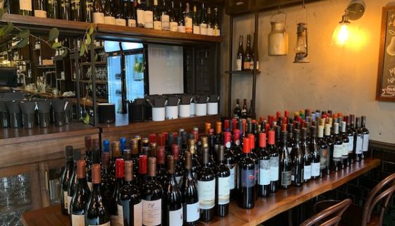 Polvo wine bar and Ferran's central Chilean wine tasting
