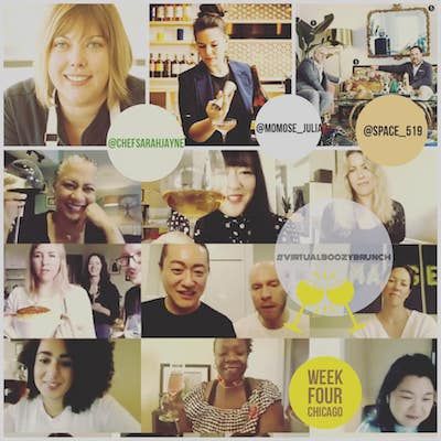 Belinda Chang's brunch imamges collage