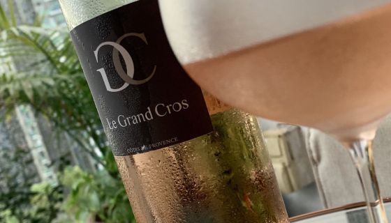 Bottle of Grand Cros Provence Rosé 2019