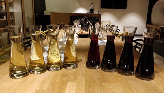 Matthew Hayes' blind tasting of France v the rest in Burgundy