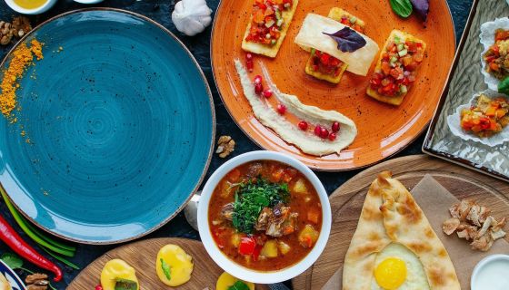 Assorted food from Unsplash