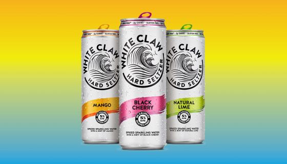 White Claw hard seltzer