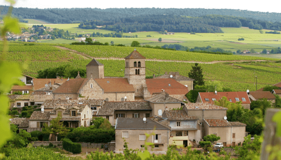 Village of Davaye in the Maconnais
