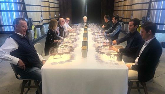 Vertical tasing of Harlan Estate at the Napa Valley winery