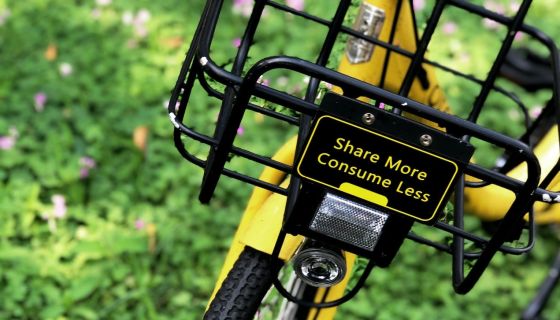Share more, consume less bike