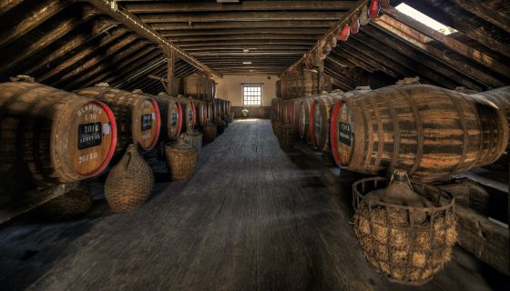 Attic of Blandy's lodge, Funchal