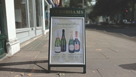Jeroboams, Elizabeth Street champagne offer