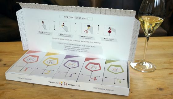 Five-pack from The Online Wine Tasting Club
