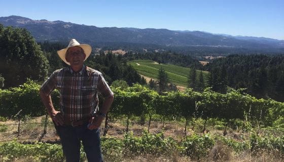 Stuart Bewley of Alder Springs in Mendocino, California
