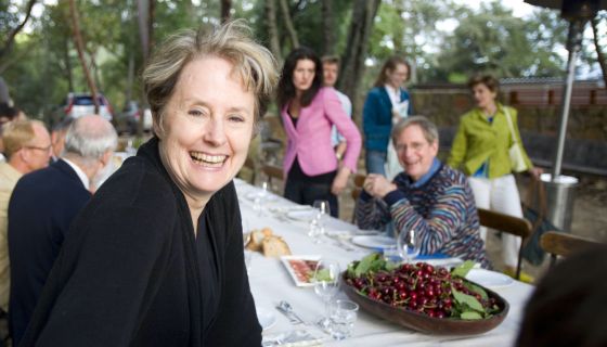 Alice Waters of Chez Panisse at Viader Vineyards