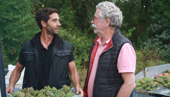 Jacky Blot and JP in Montlouis-sur-Loire