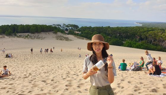 Jeong-hyun, Korean wine student