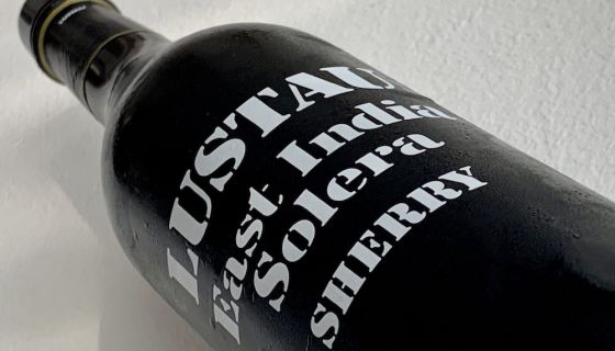 Bottle shot of Lustau East India Solera sherry